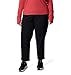 Columbia Womens All Seasons Pull-On Pant, Black, Large