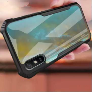 Image of A rtistque Back Cover for redmi 9 Prime (Polycarbonate Black)