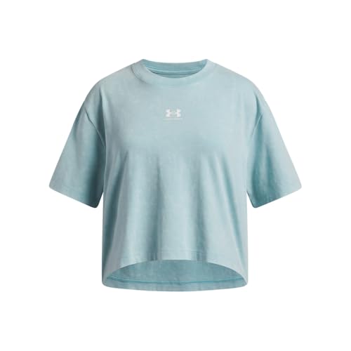 T-shirt Under Armour Rival Wash 7 ans haut manches courtes