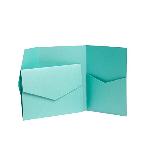 Pocketfold inviti, effetto perlato, colore