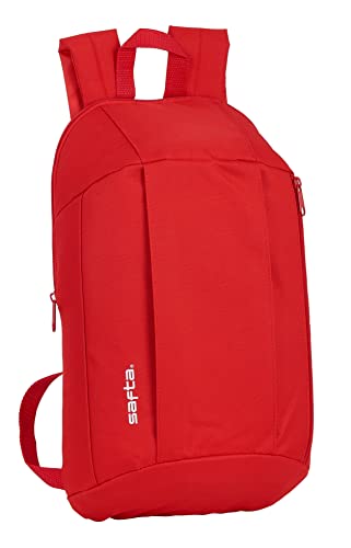 Safta M821a, Mochila Unisex Niños, Rojo, M