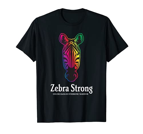 Zebra Strong EDS Warrior - Ehlers Danlos Syndrome Awareness Camiseta
