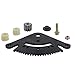 Steering Sector Plate & Pinion Gear Bushings Kit Replacement for John Deere LA100 LA105 LA120 LA130 LA135 LA140 LA145 LA150 LA165 LA175 Part# GX21924BLE GX20053 YY-US