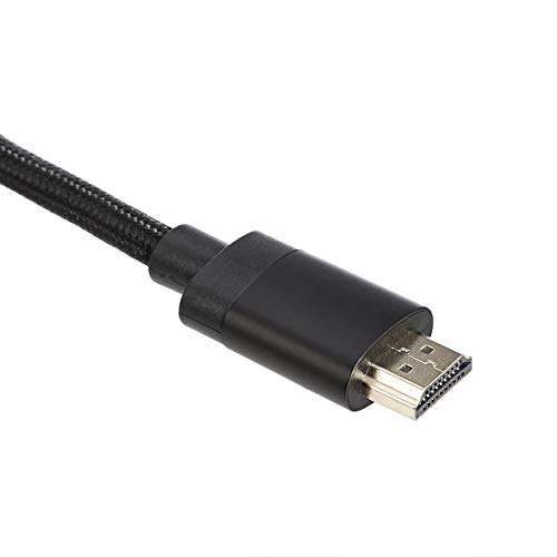 Image of Amazon Basics Premium-Certified Braided HDMI Cable (18Gpbs, 4K /60Hz) - 15 Feet, Black