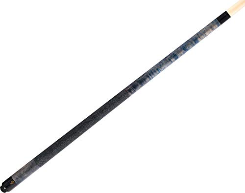 Tacó de billar McDermott GS11 azul y gris claro con punta 13 mm miniatura 1