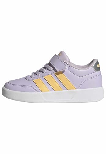 adidas Unisex Kinder BREAKNET 3.0 Shoes Children, Ice Lavender/Ice Tangerine/Silver met., 30 1/2 EU