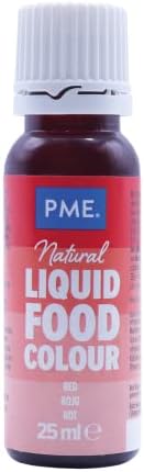 PME 100% Natural Food Colour Liquid - Red (25ml)