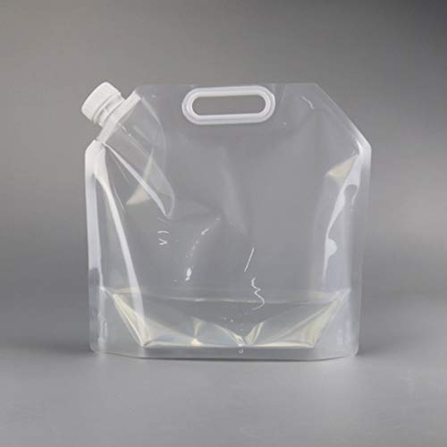 Cabilock Balde dobrável de 5 litros simples e portátil de grande capacidade para armazenamento de ág