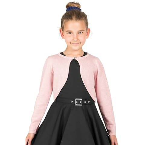 BlackButterfly Girls Long Sleeve Sparkle Cardigan Cover