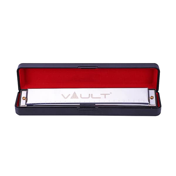 Vault HA1020 Key G 24-Hole Harmonica/Mouth Oragan For Beginner & Professional 1