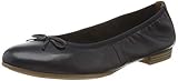 Obermaterial: Leder Tamaris Damen 1-1-22116-26 Geschlossene Ballerinas, Ballerinas, Ballet, Blau, 40 EU