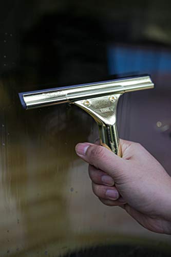 Ettore Solid Brass Squeegee, 6-Inch