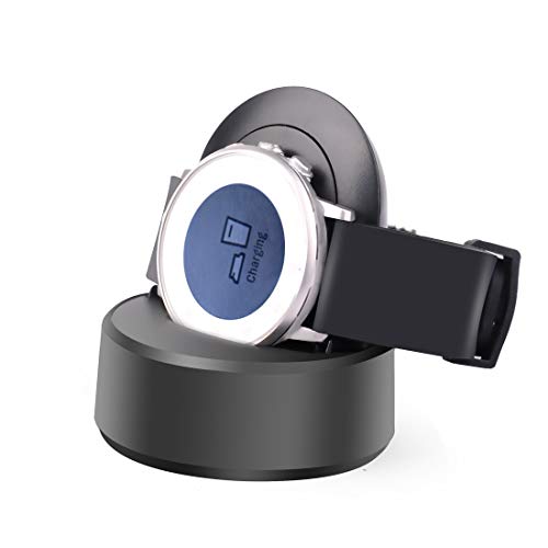 Itian Charging Dock Station Cradle Holder Compatible with Fossil Gen 3,Gen 2,MK Access-Black