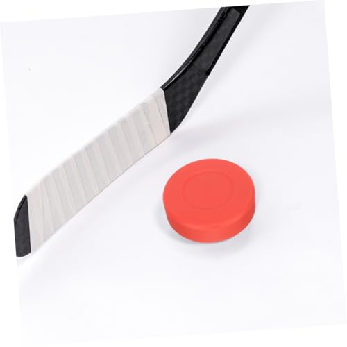 Yardwe Adjustable PVC Flat Hockey Balls with Reusable Mesh Bag for Indoor and Outdoor Training for Beginners4