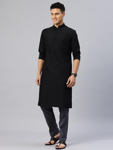 Image of Majestic Man Men's Pure Cotton Regular Fit Solid Pyjama
