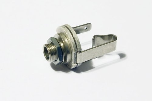 PhilmoreConn 1/4" Mono Jack F 2 POS Solder Lug ST Panel Mount 2 Terminal 1 Port 2283J