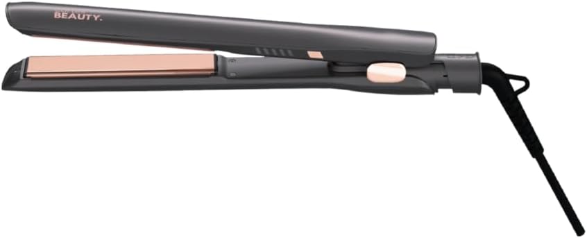 Cortex Beauty Flat Iron Hair Straightener 1 Inch | Professional Ceramic Coated plates Flat Iron for Smooth, Shiny, Frizz-Free Hair, Fast Heating, One-Pass Styling, Salon Quality Finish(Pink Valentine)