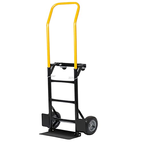 Carretilla de plataforma convertible con ruedas 330 lbs capacidad miniatura 5