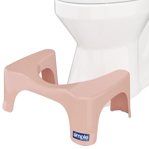 Squatty Potty Simple Toilet Stool 7-Inch in Clay – Ergonomic Bath...