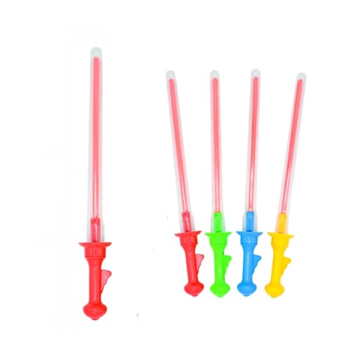 Riesenseifenblasen Stab 40cm - Seifenblasenschwert mit faltbarem Ring für extra große Blasen - Outdoor Spielzeug für Kinder Garten & Sommer Party - 1 Stück (Zufällige Farbauswahl)