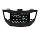 Autoradio für Für Hyundai Tucson Mit Basis-Radio (2015-2018) Android GPS Bluetooth WiFi USB DAB+ Touchscreen 9 8core Carplay AndroidAuto