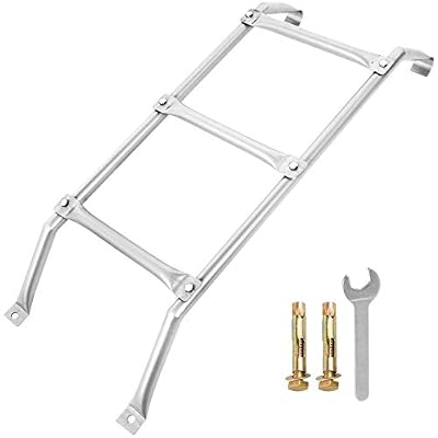 Happybuy Egress Ladder Basement 4 Steps Basement Egress Egress Window Ladder Loft Ladder Window Well Ladder Attic Ladder Parts Escape Ladder Emergency Window Ladder Egress Well Egress Windows