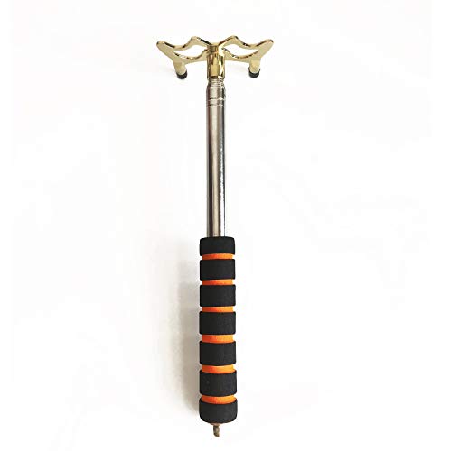 Tai ba cues Retractable Billiards Pool Cue Stick Bridge with Brass Bridge Head, Replaceable Bridge Head, Billiards Pool Cue Accessory