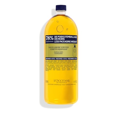 L'OCCITANE Shea Verbena Hand & Body Liquid Soap Refill 16.90 fl oz