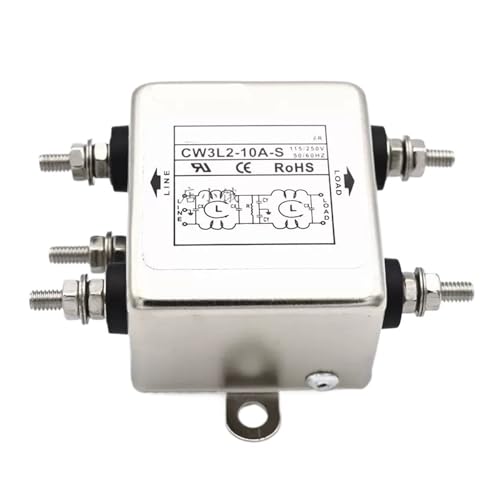 Filtre AC monophasé 10A de précision CW3L2-10A-S pour alimentation électrique pure