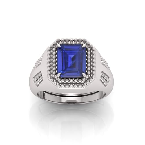 Bague saphir bleu Neelam 10 carats le cadeau précieux pour sceller un lien