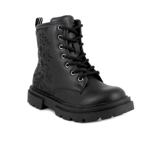 Bottines PRIMIGI Camden fille | Rangers en cuir faciles à enfiler le matin