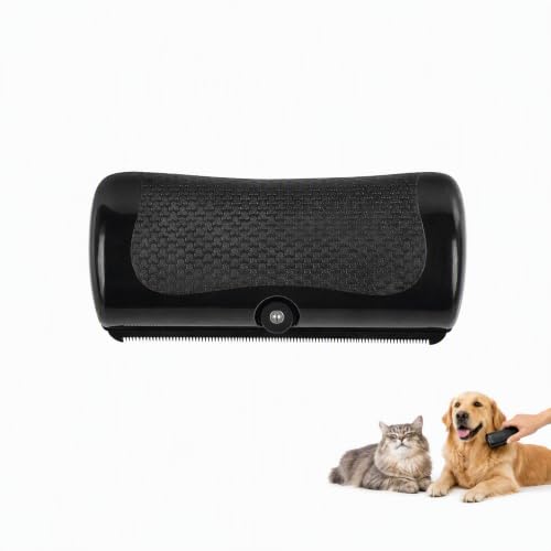 Brosse Chien, Poil Court, Poils Morts pour Chiens et Chats, Élimination des Poils Morts et Démêlage, Brosse Sous Poil Chien pour Chiens et Chats Entretien du Pelage
