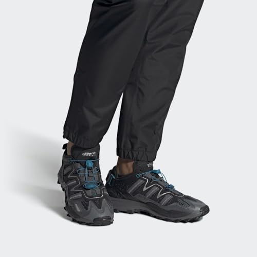 adidas Mens Hyperturf Lace Up Sneakers Shoes Casual - Grey3