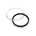 25 Air-Tite "I" Black Ring Coin Holders for 40mm Coins