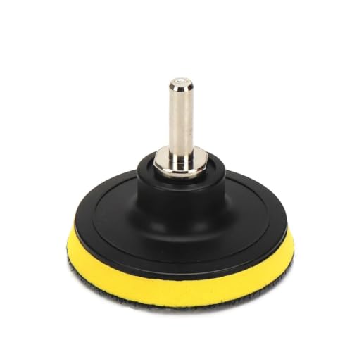 Almohadilla de pulido de 3 pulgadas con soporte de goma de 75mm para taladro eléctrico y amoladora