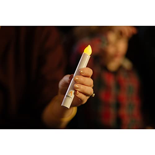 Safeflame Flameless Hand Held Led Flickering Amber Battery Candles - Church Service, Candlelight Vigil - Aaa Batteries Included (Pack Of 25) #TOP4