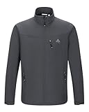 5 poches fonctionnelles : la veste de randonnée d'extérieur pour homme a 2 poches latérales zippées doublées de polaire chaude pour garder vos mains au chaud. 1 poche poitrine zippée et 2 poches intégrées offrent un espace de rangement supplémentaire pour protéger votre smartphone et votre portefeuille de l'humidité.