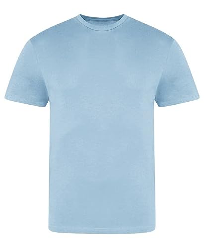 Image of AWDis Just Ts JT100 Mens The 100 T-Shirt - Sky Blue - M