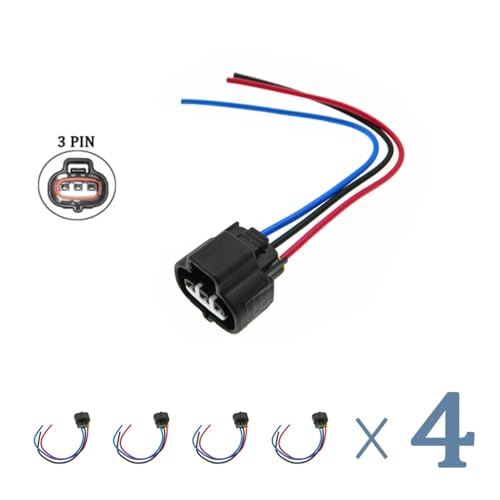 Cableado de bobina de encendido 13420-65D01 para Corolla 1990-2006 y Paseo, conector 4pcs 2