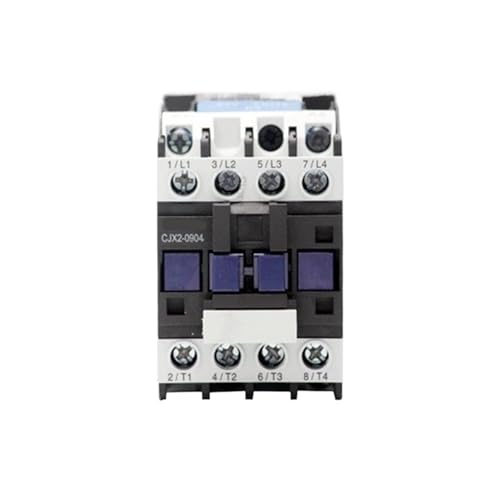 Contacteur CA 4 pôles inversé CJX2-0904 bobine 36V rail DIN triphasé