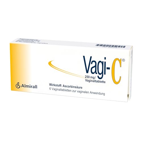 Vagi-C Vaginaltabletten bei bakterieller Scheideninfektion mit Ascorbinsäure pH-Wert Normalisierung schnell wirksam auch in der Schwangerschaft 6 St