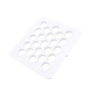 PRETYZOOM 23 Dumpling Jiaozi Maker Dumplings Mold Automatic Door Belt Restaurant Equipment Dumpling Molds Dumplings Maker Kitchen Asseriories Dumpling Skin Maker Machine White