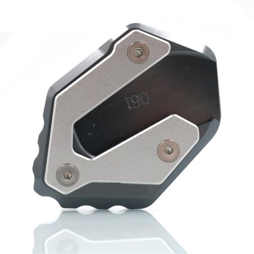 Patin béquille moto pour Yamaha YZF-R7 2021-2023 plaque de support extension latérale gris