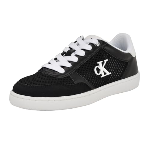 Calvin Klein Women's Heyra Sneaker, Black 001, 8