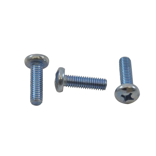 EZ Line License Plate Screws and Bolts (Metric Philips Pan Head)