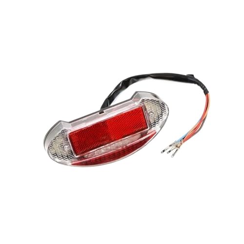 Feu arrière moto avec indicateur de freinage et feu stop LED pour moto de cross