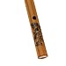 Bamboo Shakuhachi Flute – 13 Inch Traditional Japanese Vertical Woodwind Instrument for Beginners & Professionals – Handcrafted Zen Meditation Flute Gift