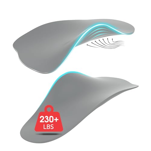 Image of Plantar Fasciitis Relief Comfy Arch Support Inserts Women Men 3 /4 Length,Thin Shoe Inserts Orthotics Insoles for Medium & High Arches,Foot Pain Relief Heavy Duty Support