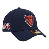 New Era Men's Navy Chicago Bears A-Frame 59FORTY Fitted Hat