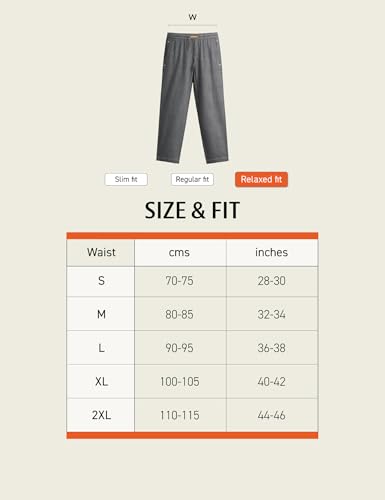 Image of DAMENSCH Relaxed Fit Premium Cotton Casual Style, Dual Pockets, Ultra light, Breathable, Anti-Bacterial, Stretchable, Soft Comfortable, Lounge Pyjamas For Men